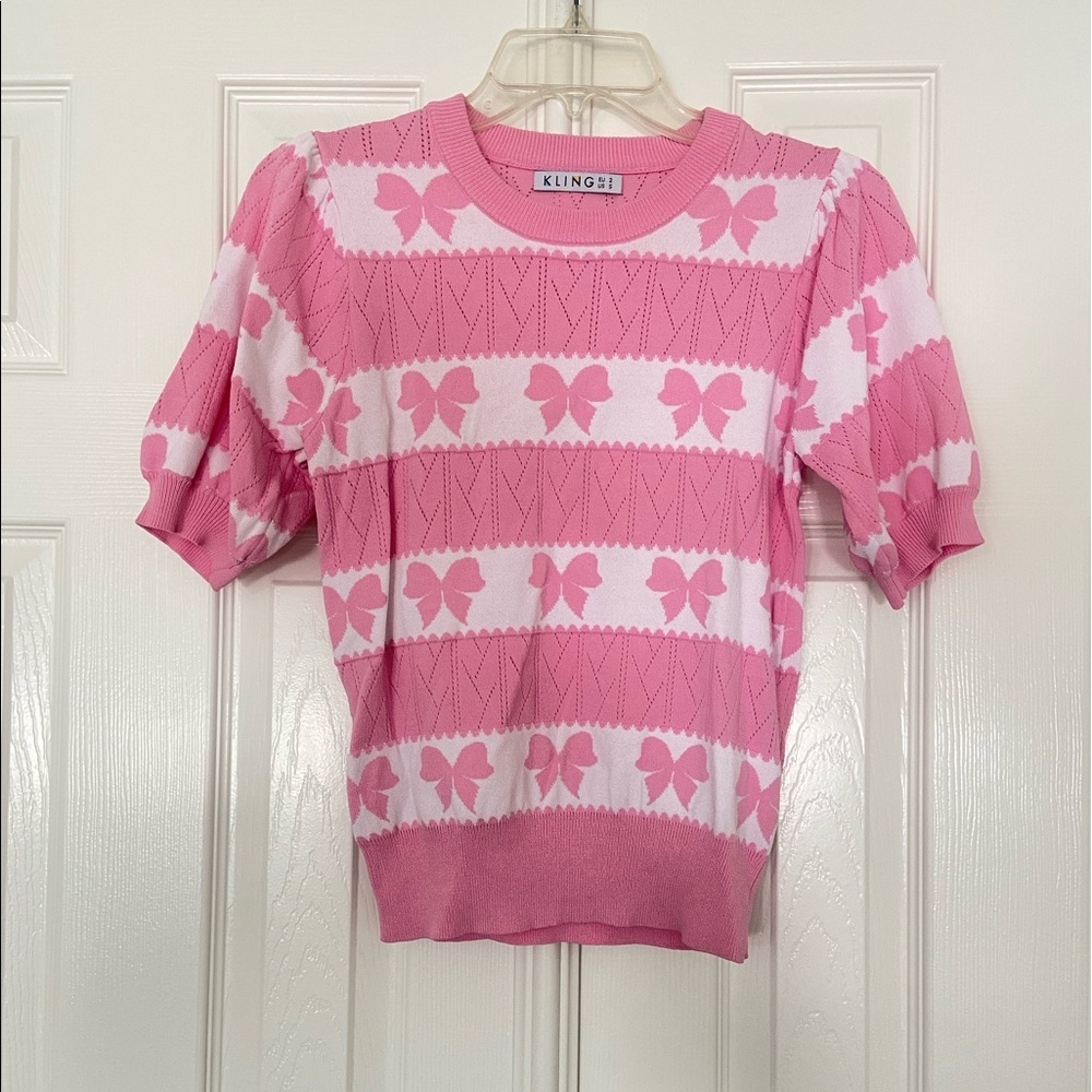 Kling Bow Knit Jumper